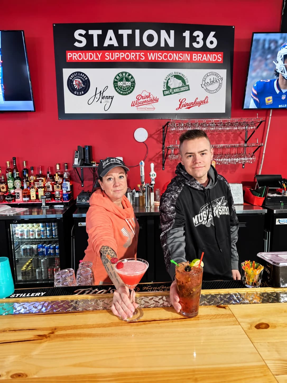 Station 136 bartenders